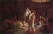Arab or Arabic people and life. Orientalism oil paintings 590 unknow artist